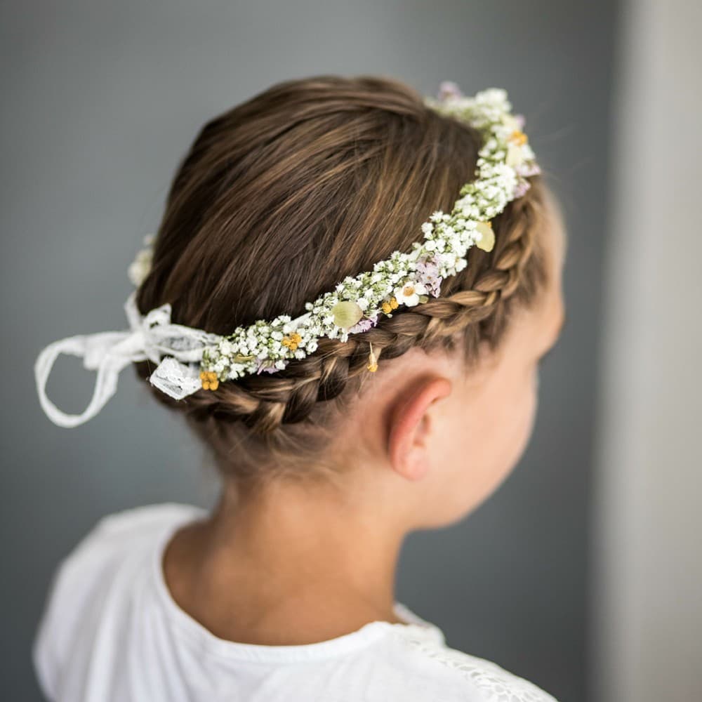 Diademas, tiaras, lazos para primera comunión